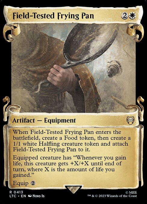 MTG Field-Tested Frying Pan LTC 413 Alternate Art Nonfoil
