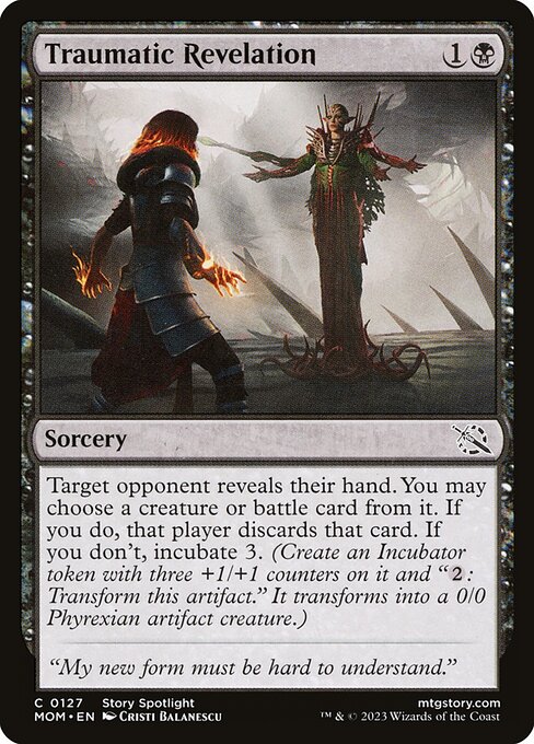 MTG Traumatic Revelation MOM 127 Regular Nonfoil