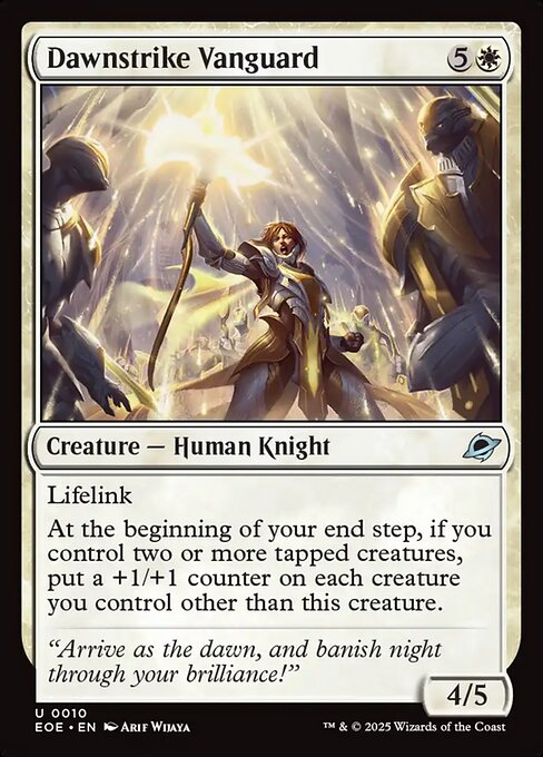 MTG Dawnstrike Vanguard EOE 010 Regular Foil