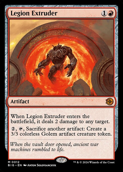 MTG Legion Extruder BIG 012 Regular Nonfoil
