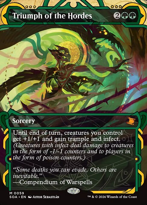 MTG Triumph of the Hordes SOA 059 Mystical Archive Foil