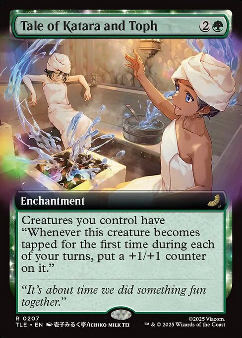 MTG Tale of Katara and Toph [TLE 207] Foil