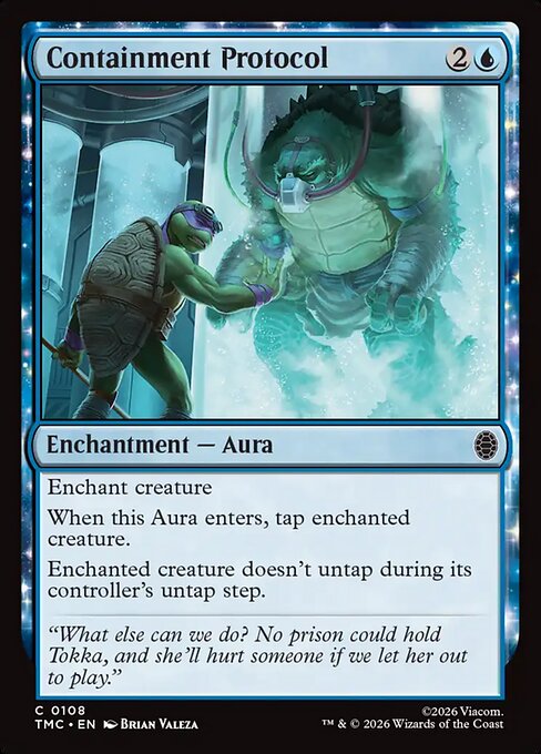 MTG Containment Protocol TMC 108 Turtle Team-Up Nonfoil