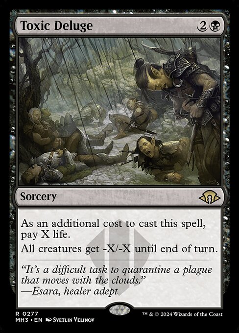 MTG Toxic Deluge MH3 277 Regular Foil