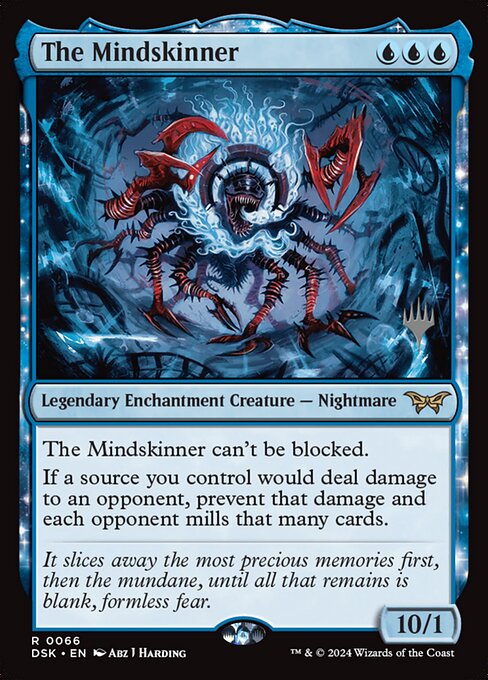 MTG The Mindskinner PDSK 066p Promo Pack Foil