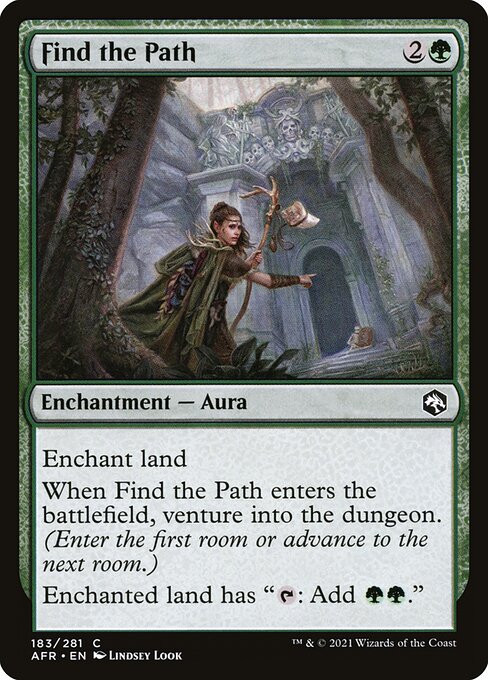 MTG Find the Path AFR 183 Regular Nonfoil
