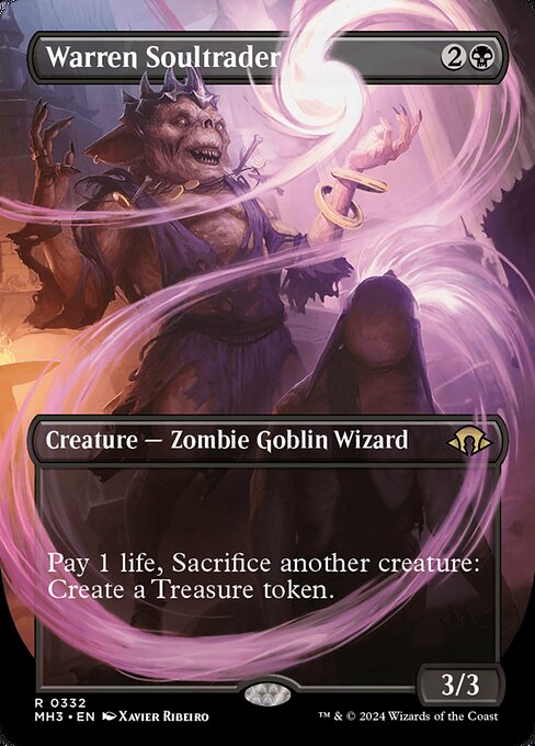 MTG Warren Soultrader MH3 332 Borderless Frame Break Nonfoil
