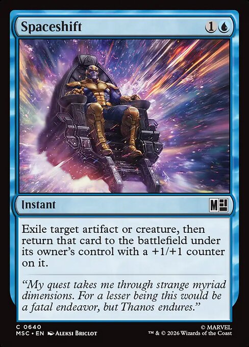 MTG Spaceshift MSC 640 Regular Nonfoil