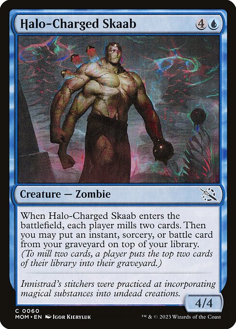 MTG Halo-Charged Skaab MOM 060 Regular Nonfoil