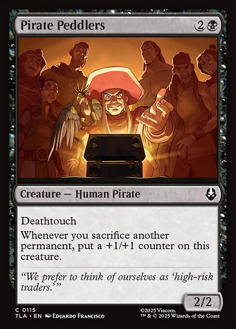 MTG Pirate Peddlers TLA 115 Regular Nonfoil