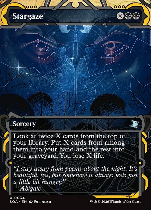 MTG Stargaze SOA 034 Mystical Archive Nonfoil