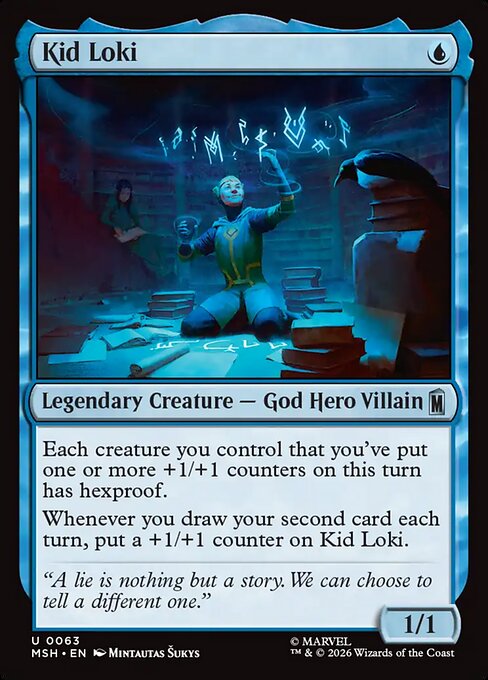 MTG Kid Loki MSH 063 Regular Nonfoil
