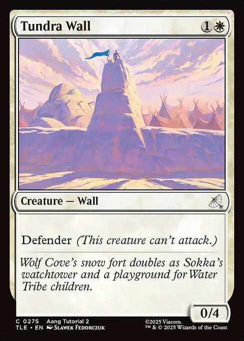 MTG Tundra Wall [TLE 275] Nonfoil