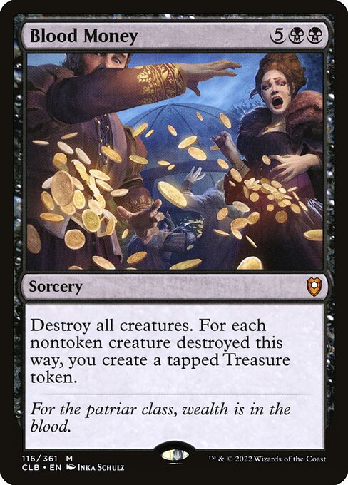 MTG Blood Money CLB 116 Regular Foil