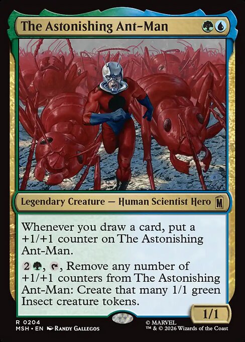 MTG The Astonishing Ant-Man MSH 204 Regular Nonfoil