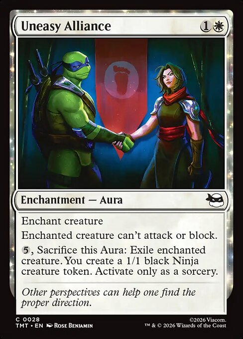 MTG Uneasy Alliance TMT 028 Regular Foil