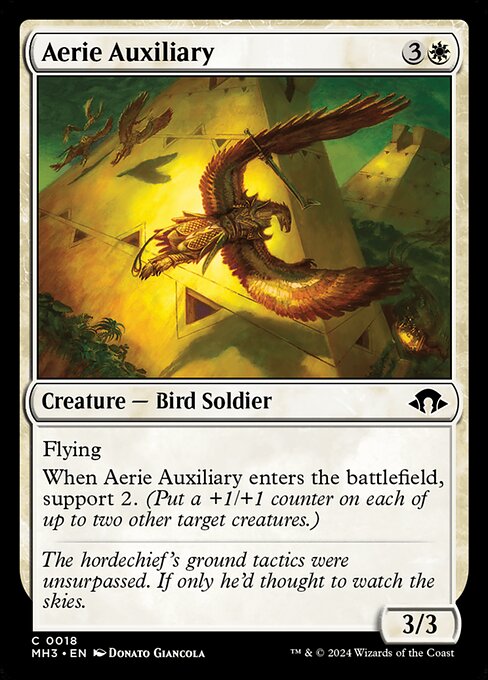 MTG Aerie Auxiliary MH3 018 Regular Nonfoil