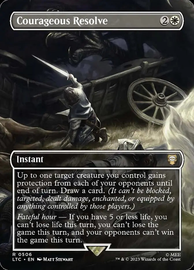 MTG Courageous Resolve [LTC 506]