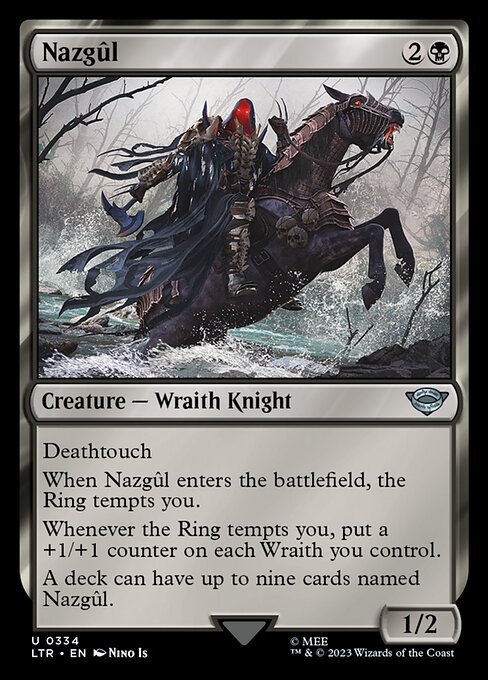 MTG Nazgûl LTR 334 Nazgul Art Variant Foil