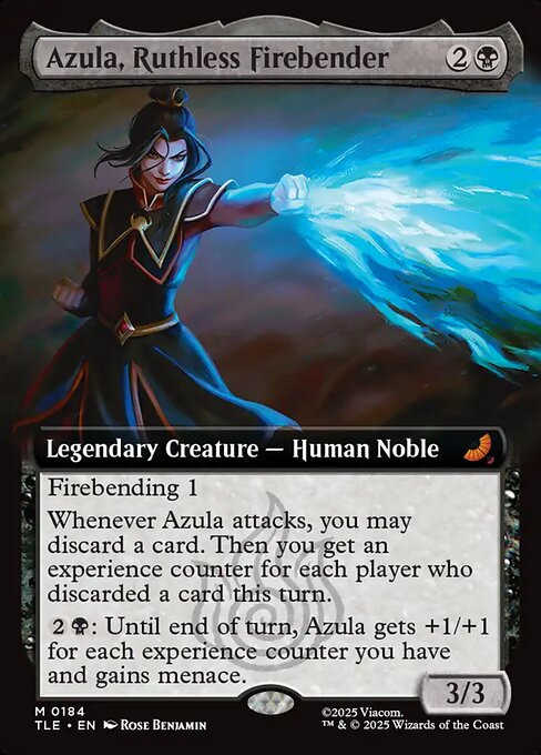 MTG Azula, Ruthless Firebender [TLE 184] Nonfoil