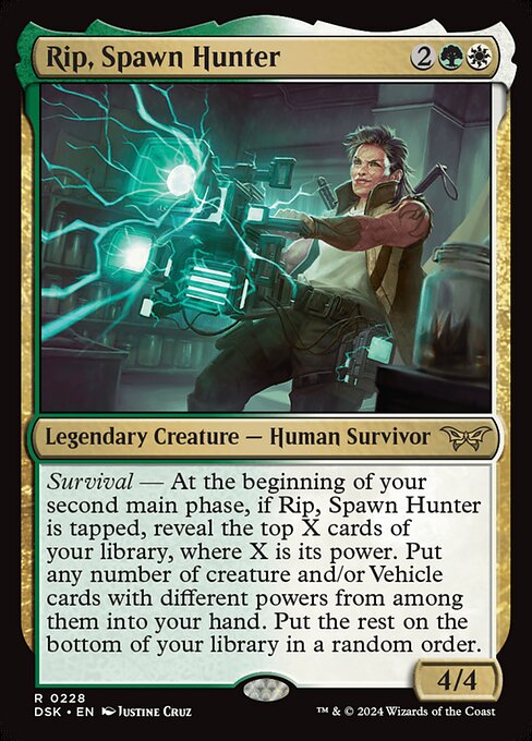 MTG Rip, Spawn Hunter DSK 228 Regular Nonfoil