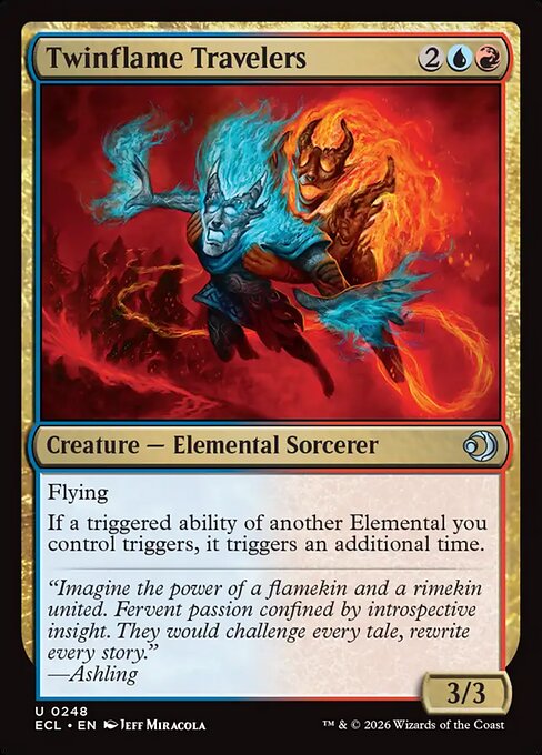 MTG Twinflame Travelers ECL 248 Regular Nonfoil