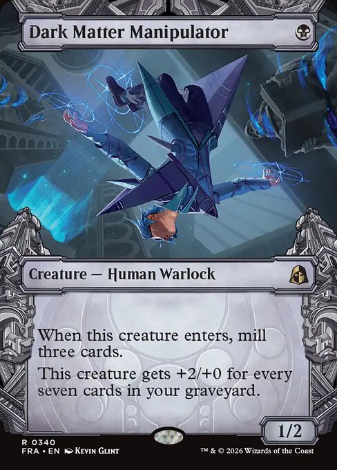 MTG Dark Matter Manipulator FRA 340 Sculptor's Stronghold Nonfoil front