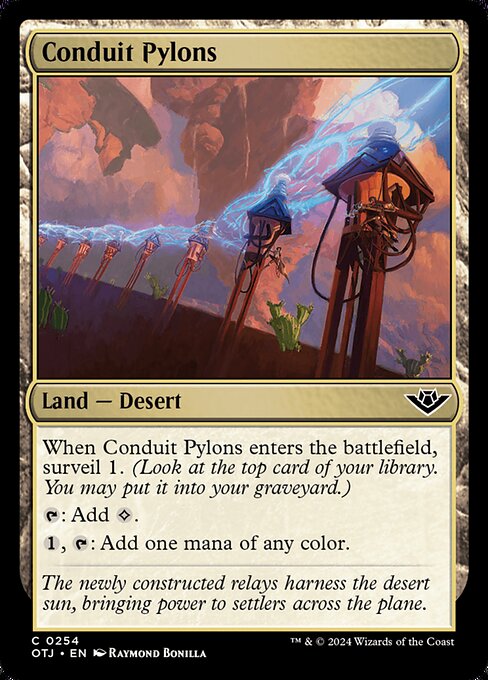 MTG Conduit Pylons OTJ 254 Regular Foil