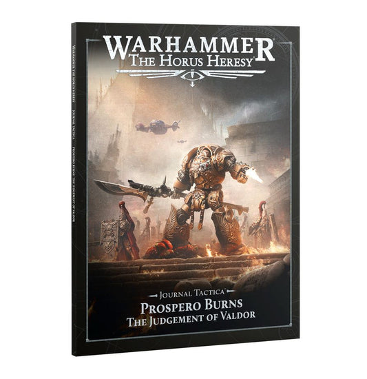 Journal Tactica: Prospero Burns - Judgement of Valdor Horus Heresy gaming supplement