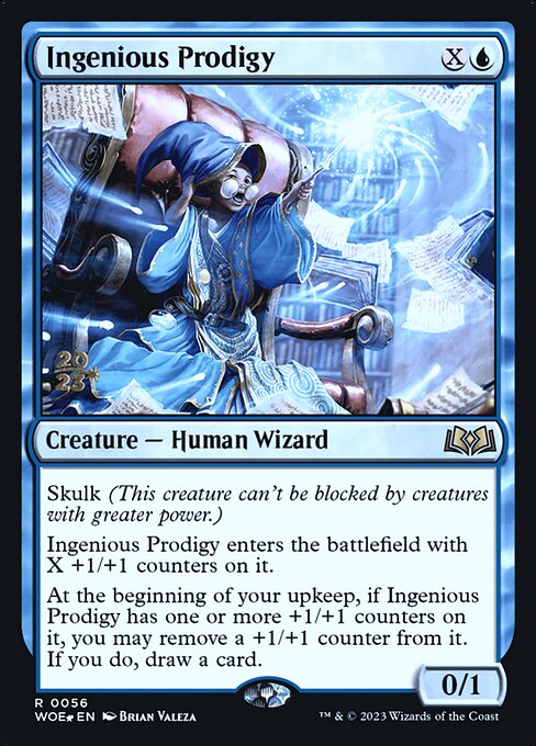 MTG Ingenious Prodigy PWOE 056s Prerelease Foil