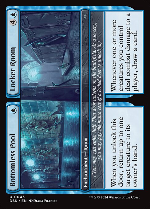 MTG Bottomless Pool // Locker Room DSK 043 Regular Nonfoil