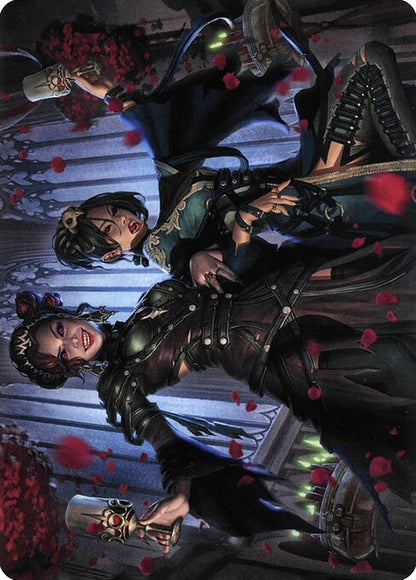 MTG Falkenrath Celebrants AVOW 073 Art Card Nonfoil front
