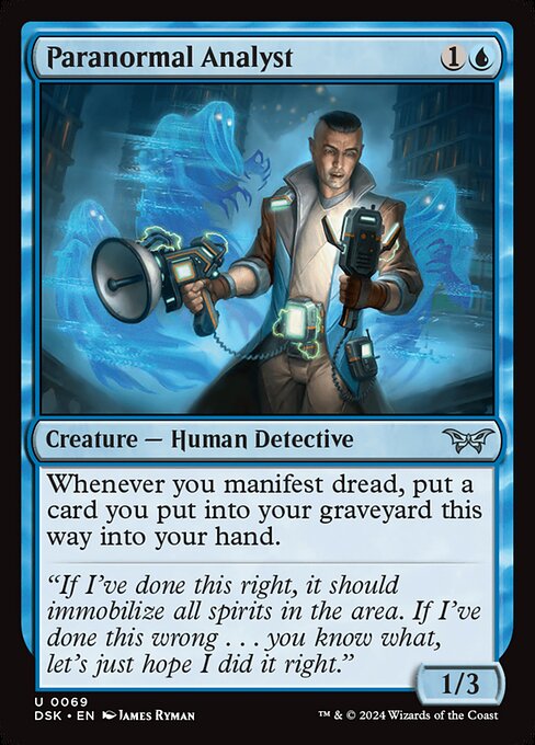 MTG Paranormal Analyst DSK 069 Regular Nonfoil