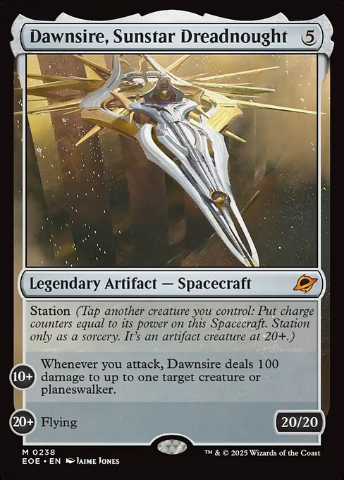MTG Dawnsire, Sunstar Dreadnought EOE 238 Regular Foil