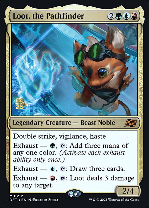 MTG Loot, the Pathfinder PDFT 212s Prerelease Foil