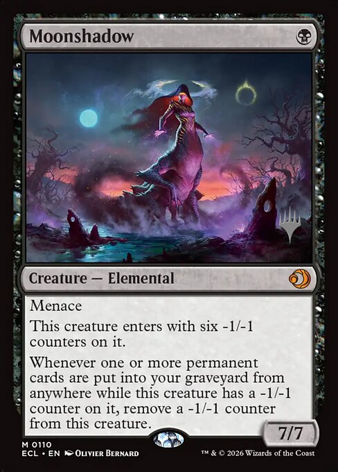 MTG Moonshadow PECL 110p Promo Pack Foil