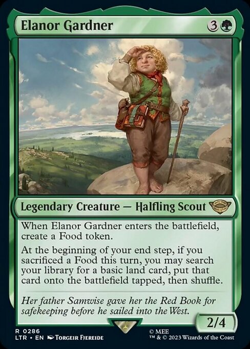 MTG Elanor Gardner LTR 286 Jumpstart Foil