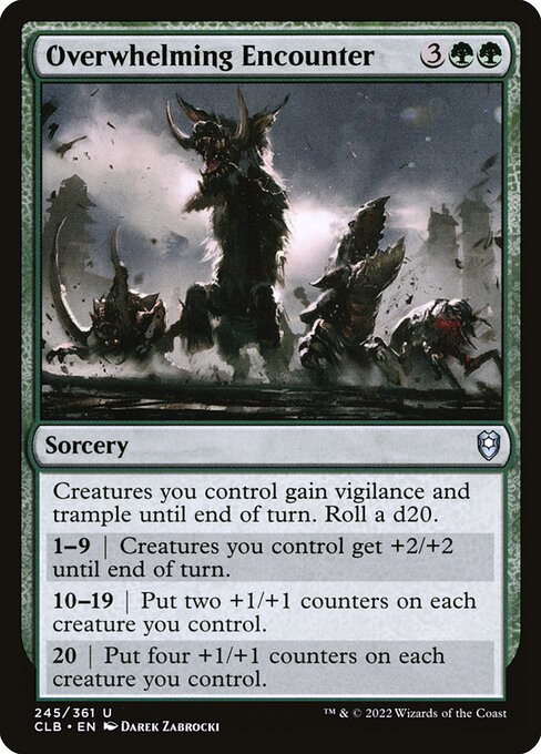 MTG Overwhelming Encounter CLB 245 Regular Nonfoil