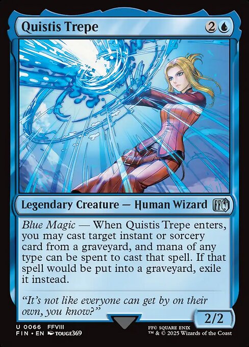 MTG Quistis Trepe FIN 066 Regular Foil