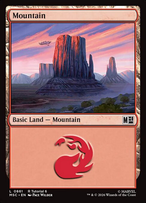 MTG Mountain MSC 861 Regular Nonfoil