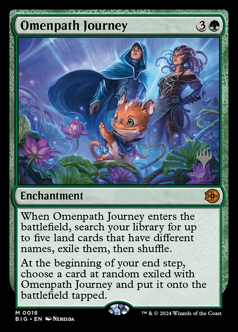 MTG Omenpath Journey PBIG 018p Promo Pack Nonfoil