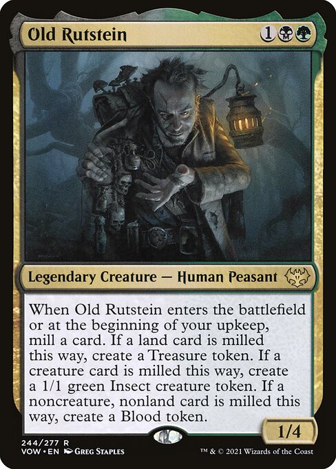 MTG Old Rutstein VOW 244 Standard Nonfoil front