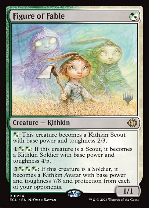 MTG Figure of Fable PECL 224p Promo Pack Nonfoil