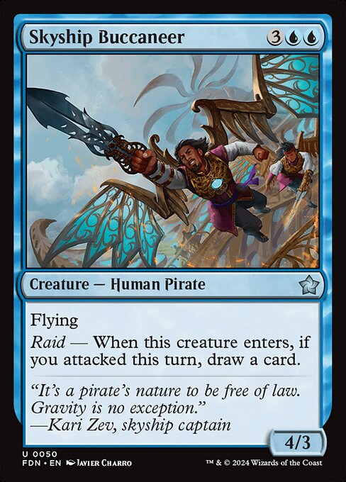 MTG Skyship Buccaneer FDN 050 Regular Foil