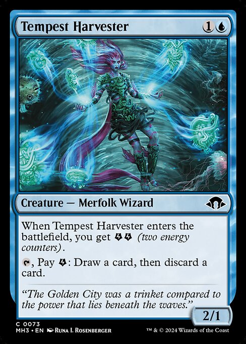 MTG Tempest Harvester MH3 073 Regular Nonfoil