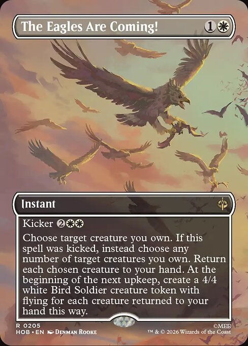 MTG The Eagles Are Coming! HOB 205 Alternate Art Foil