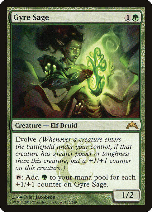 MTG Gyre Sage GTC 123 Regular Foil