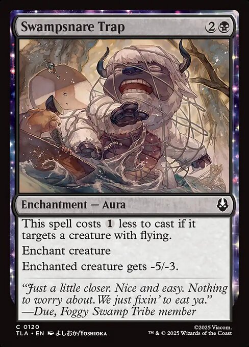MTG Swampsnare Trap TLA 120 Regular Foil