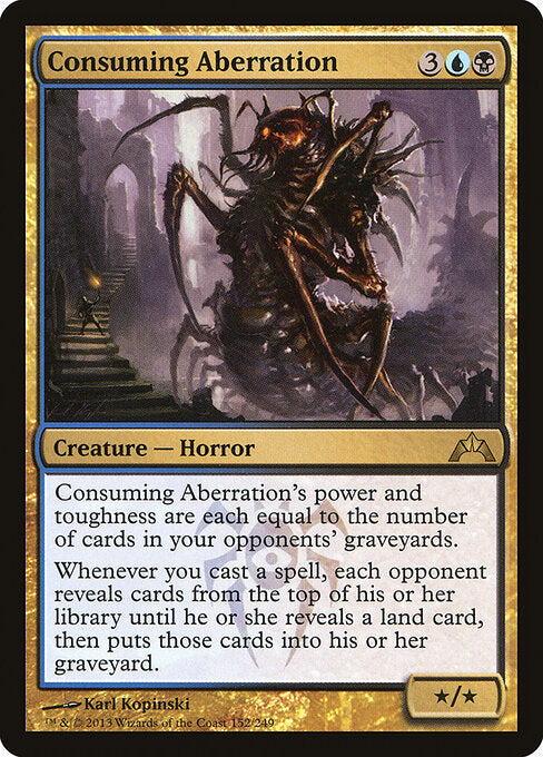 MTG Consuming Aberration GTC 152 Regular Foil