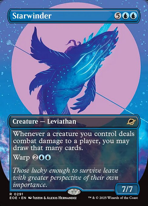 MTG Starwinder EOE 291 Borderless Triumphant Nonfoil